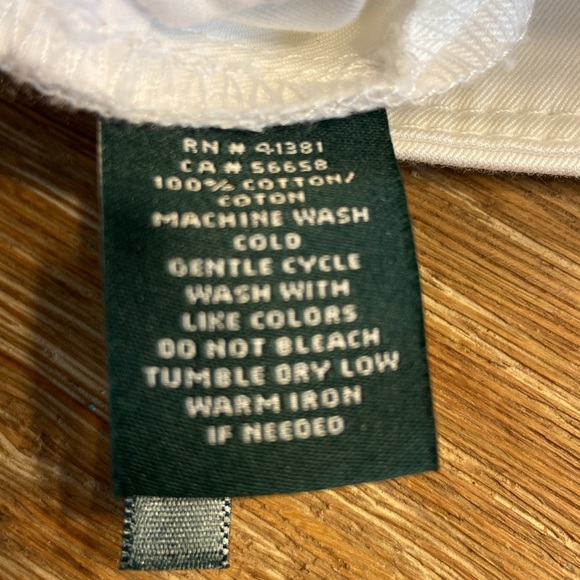 Ralph Lauren Lauren white short size 2 - Picture 8 of 8